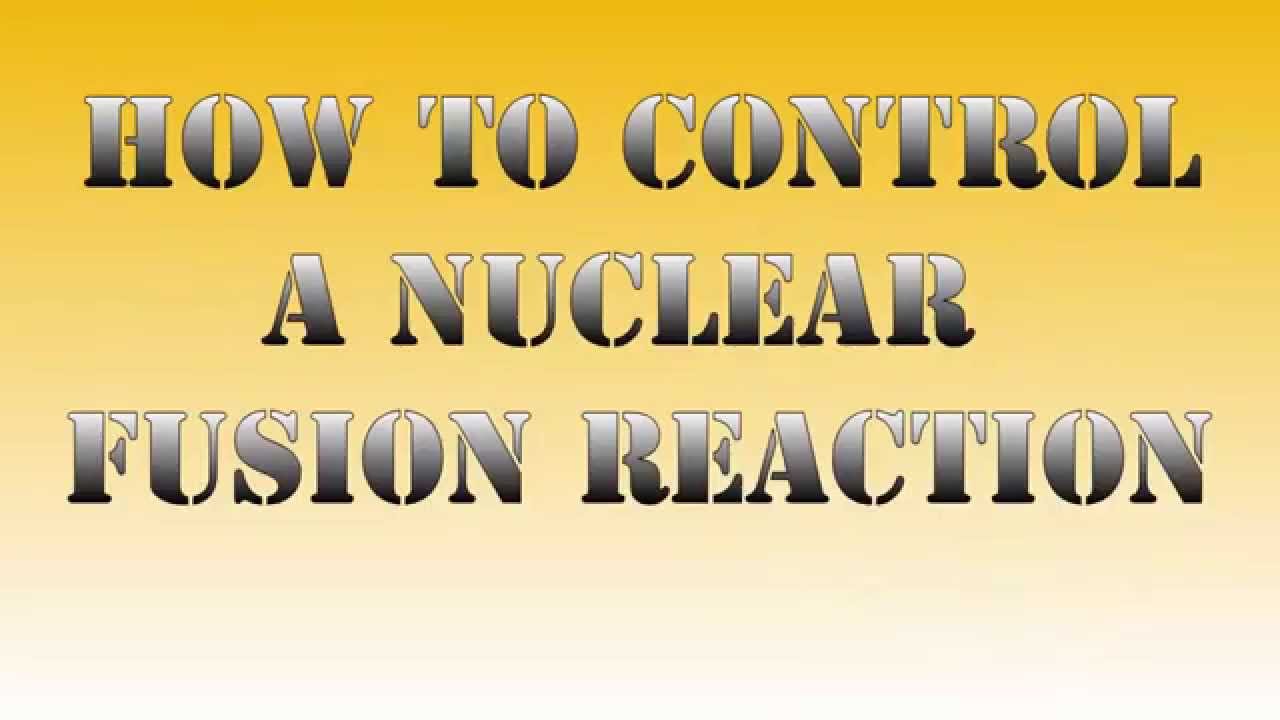 How to control a nuclear reaction - Physics Made Fun