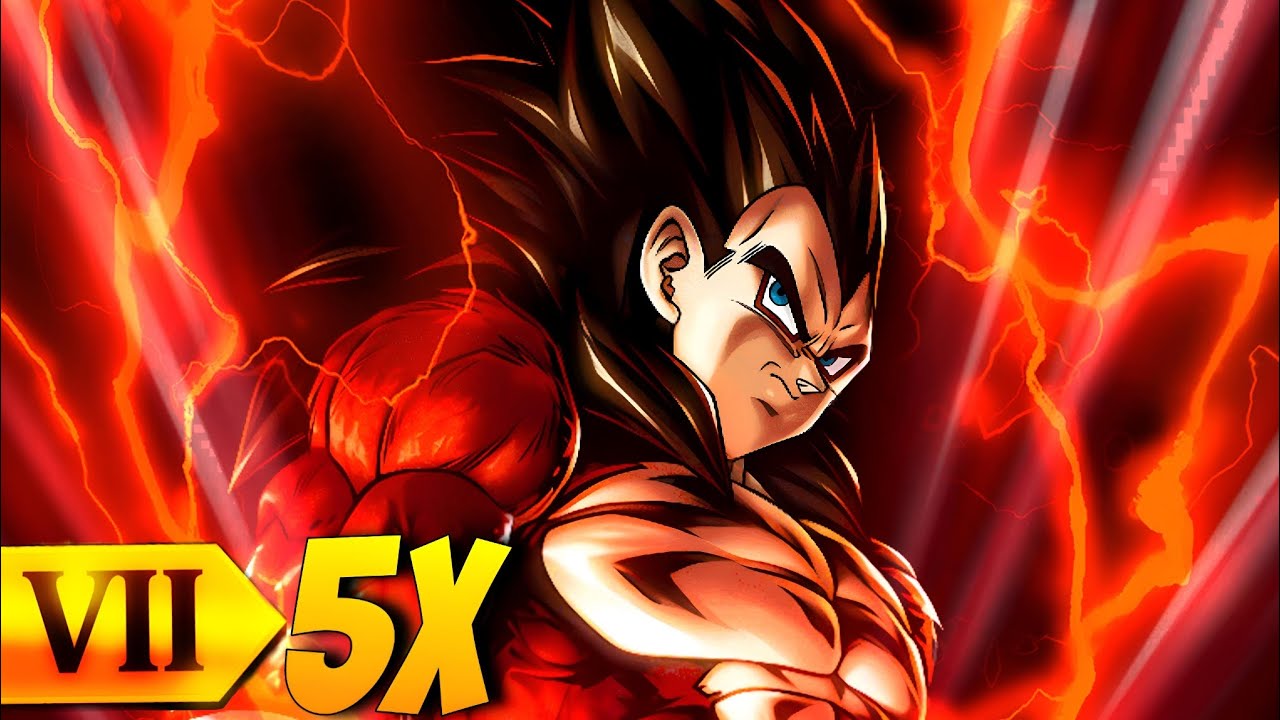 WHAT IS THIS DAMAGE!!! 5x ZENKAI BUFFED ULTRA SSJ4 VEGETA DESTROYS EVERYONE! (DB Legends)