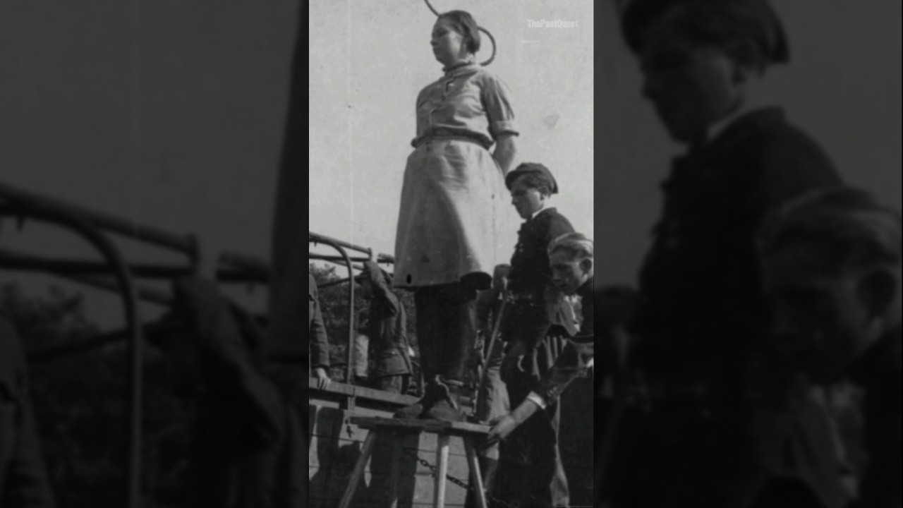 Казнь Дженни Баркманн. Охранница нацистского лагеря Штуттхоф так и не проявила раскаяния за свои ...