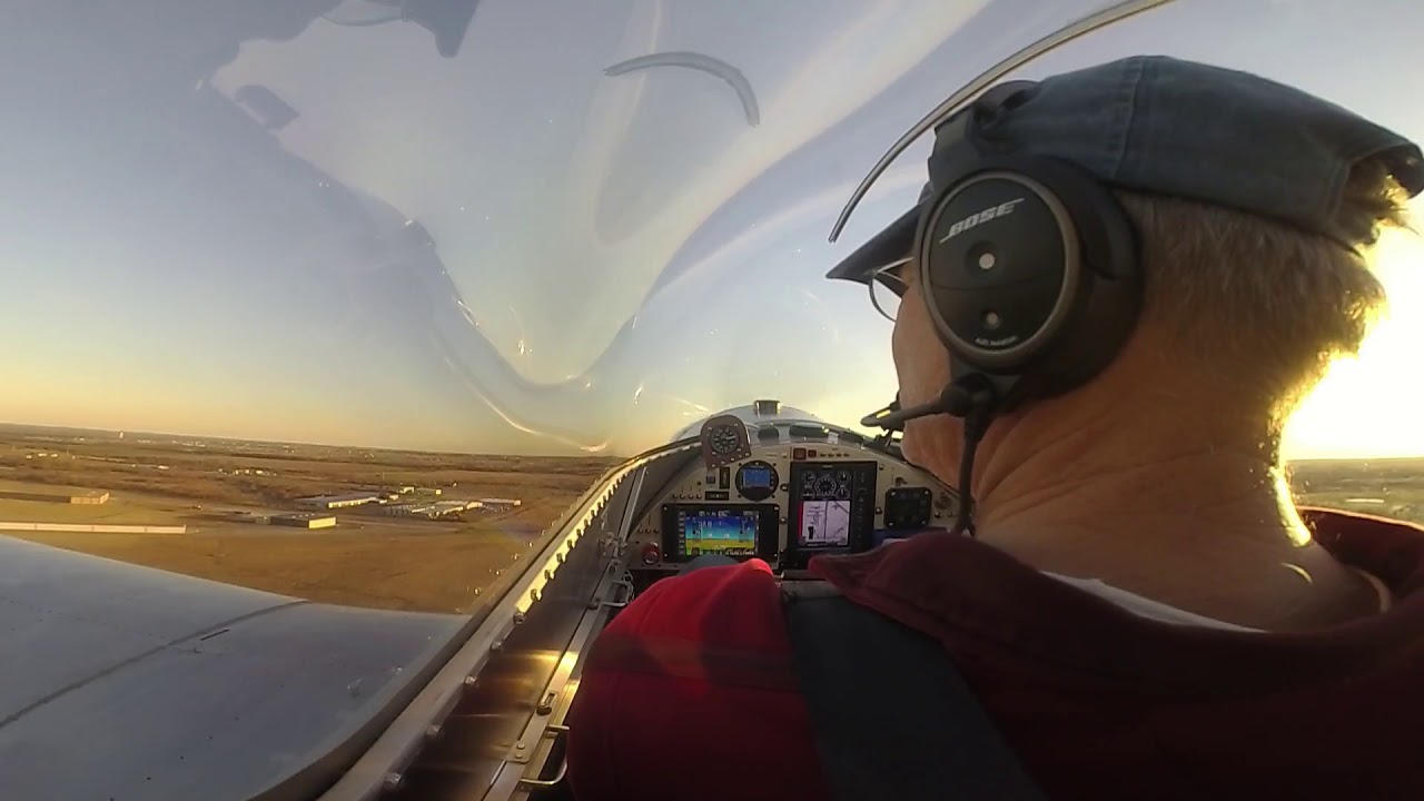 Sonex Onex first takeoff and landing with Camera in Cockpit