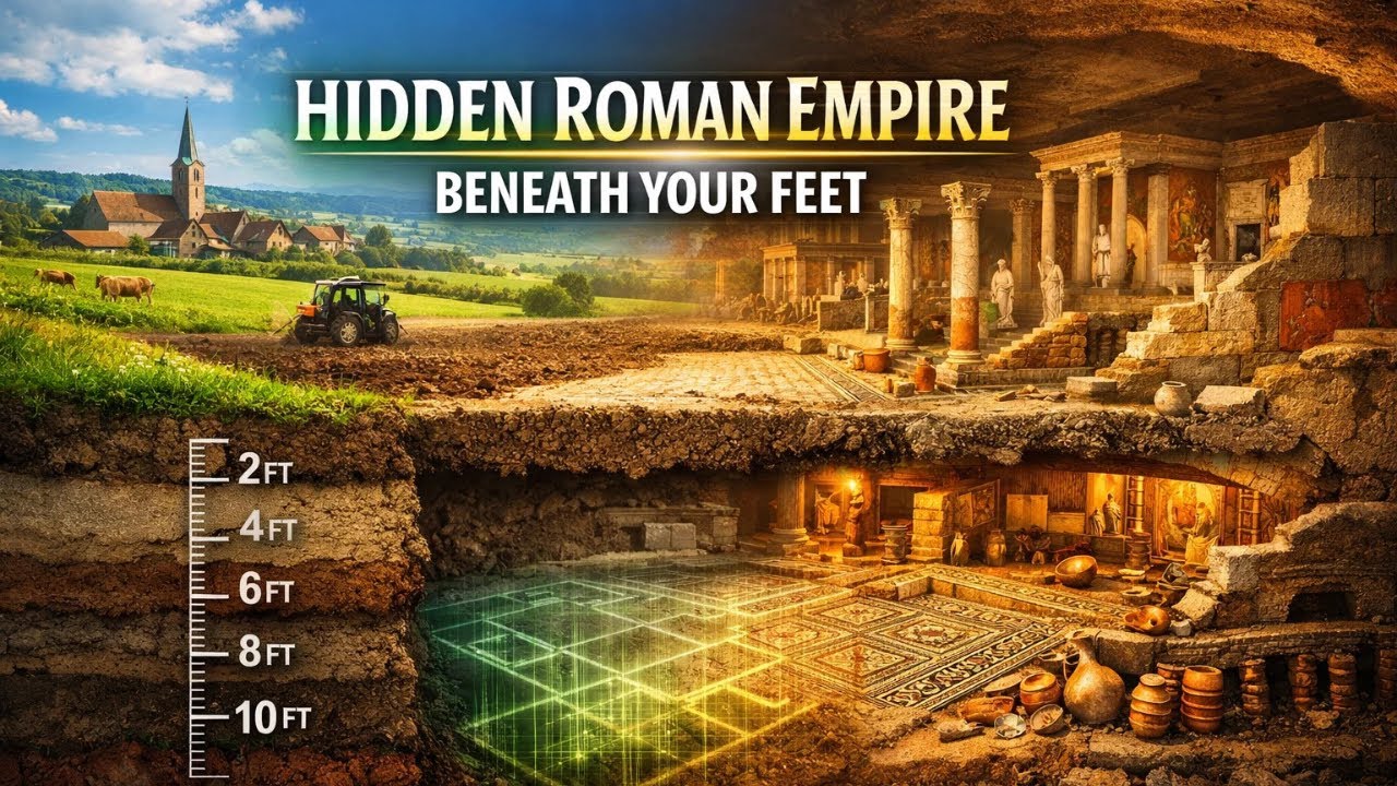 Ancient Civilizations of Roman Empire | The Cities Still Buried Beneath Europe | Sleep History