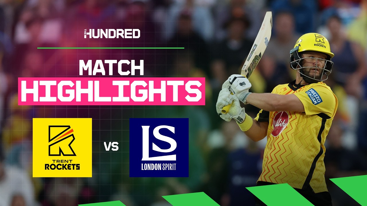 Ben Duckett SHINES in close match ✨ | Trent Rockets v London Spirit Highlights