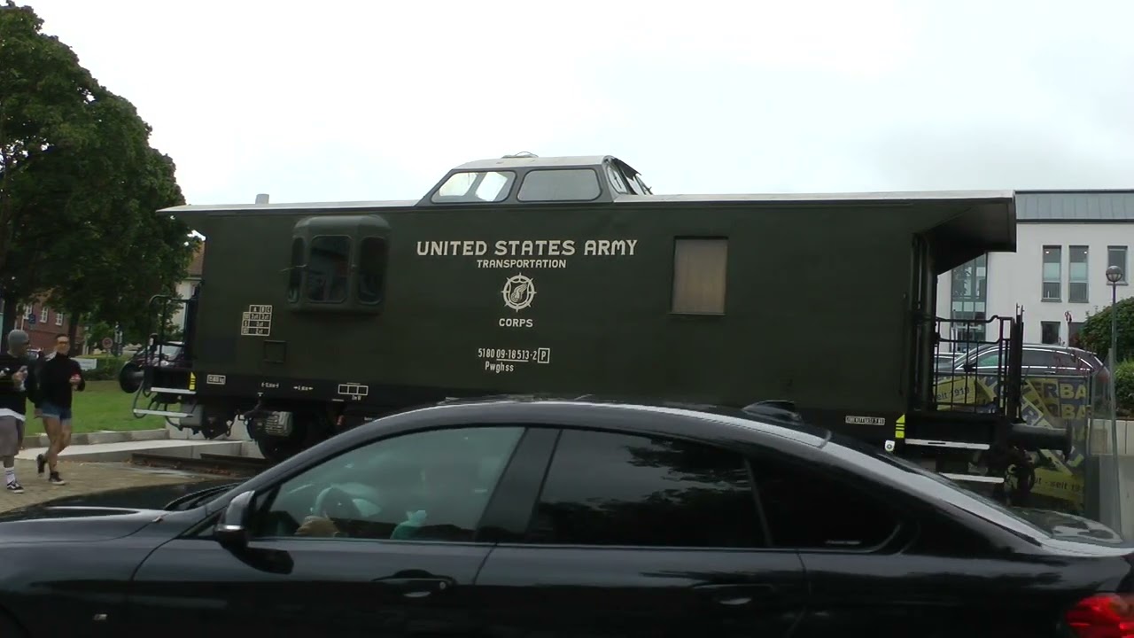 US-Army Caboose in Germany, 06.10.2023