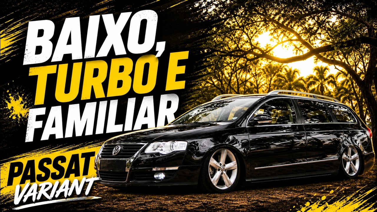 Baixo, Turbo e Familiar! O Passat Variant dos Sonhos! V8filmes