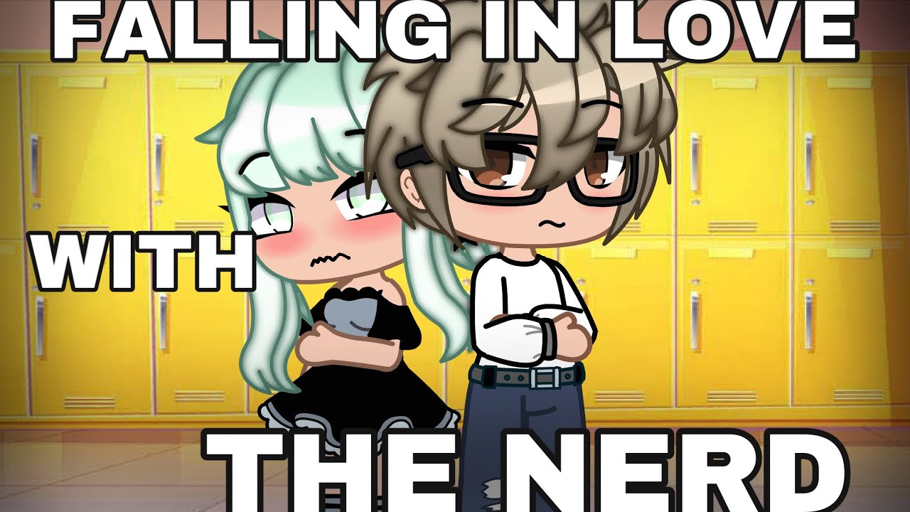 FALLING IN LOVE WITH THE NERD | gacha club mini movie / GLMC