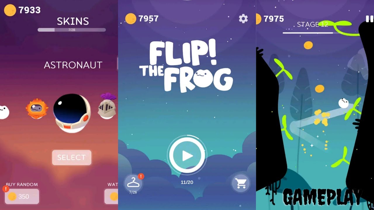 FLIP THE FROG ( gameplay )