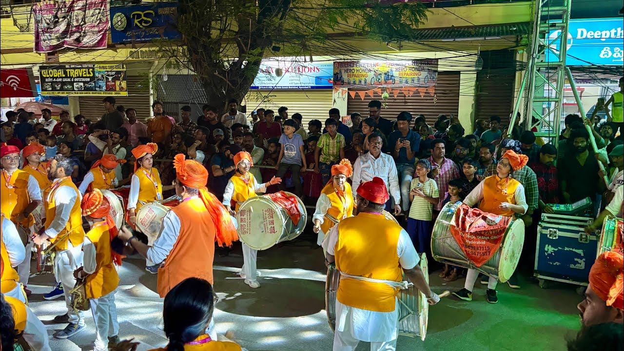 Mitraangan Pathak at Khairatabad Ganesh aagman 2025 | Khairatabad Ganesh aagman | Khairatabad Ganesh
