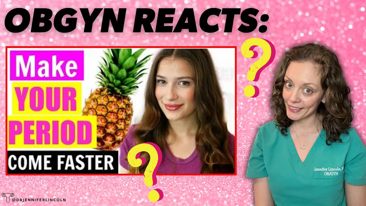 How to make your period come *faster*?! OBGYN Reacts  |  Dr. Jennifer Lincoln