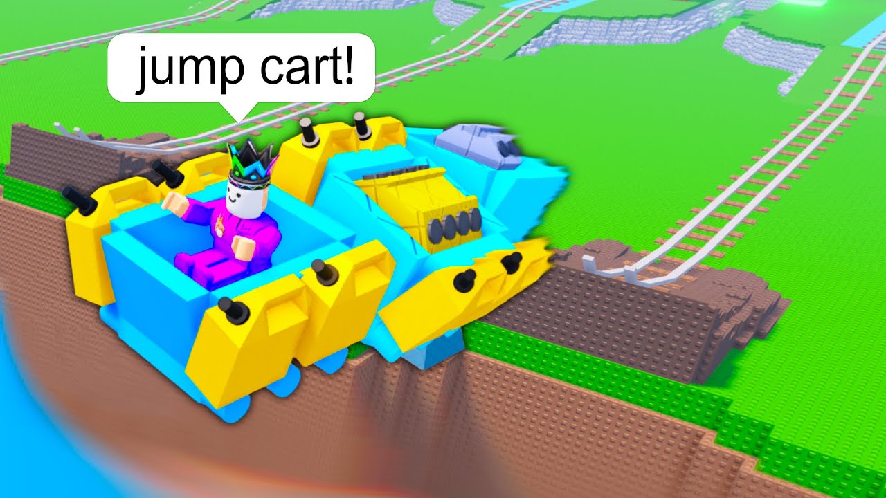 I Ride CART Off BIG Ramp BUT Crash Instead of Landing