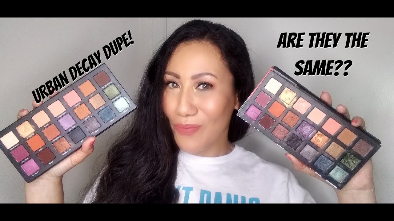 BORN TO RUN DUPE PALETTE - COMPARING THE FORMULAS! ARE THEY THE SAME!