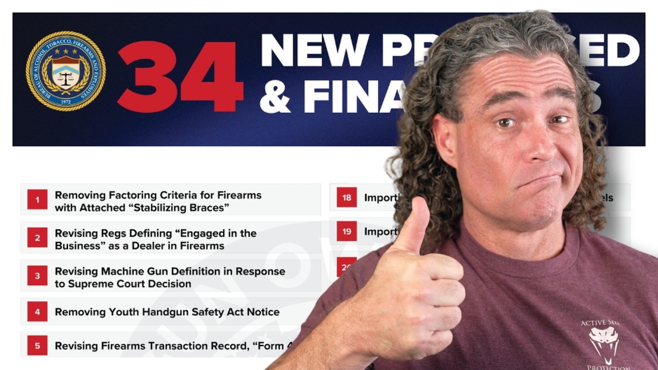 NEW ATF Rules: What Do They Mean? | Active Self Protection Extra