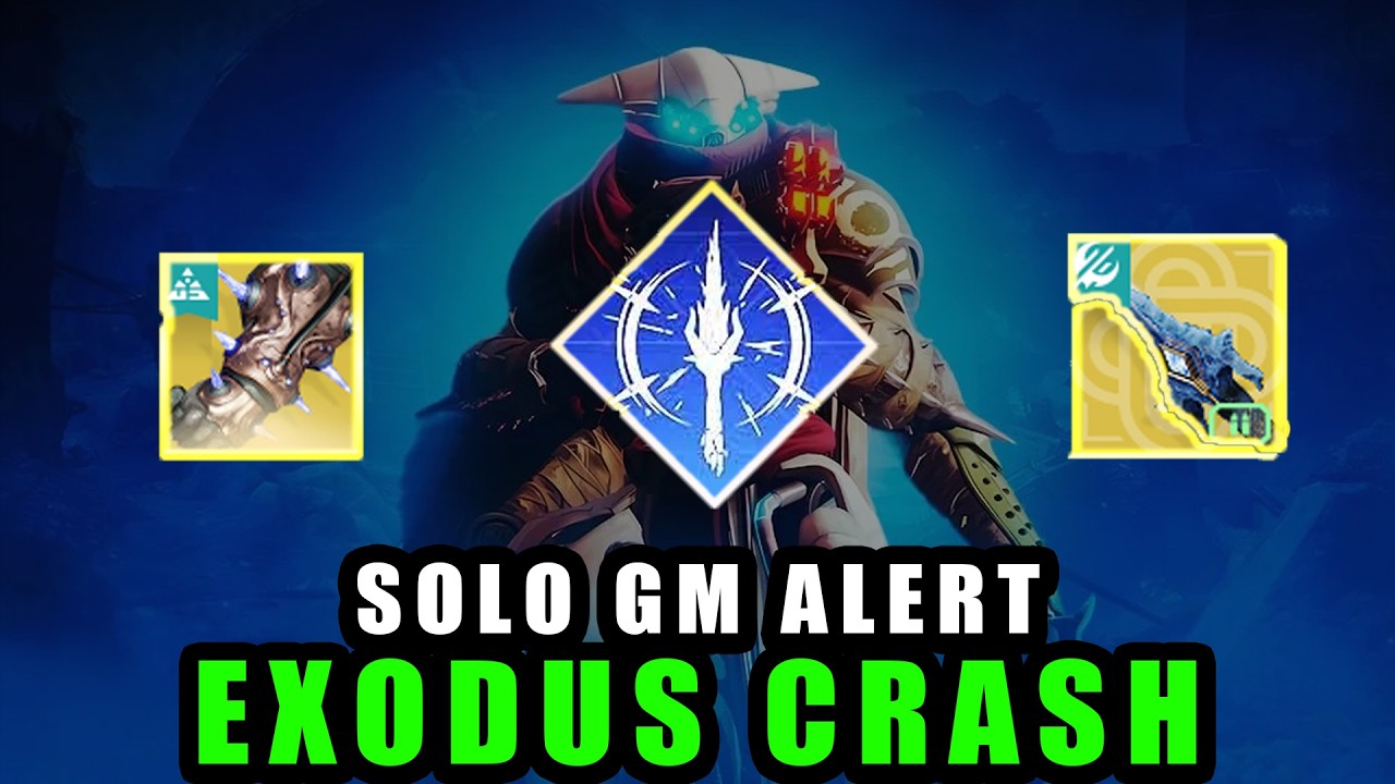 Tank Stasis Warlock Build-Solo Grandmaster Alert : Exodus Crash [Destiny 2 Renegades]