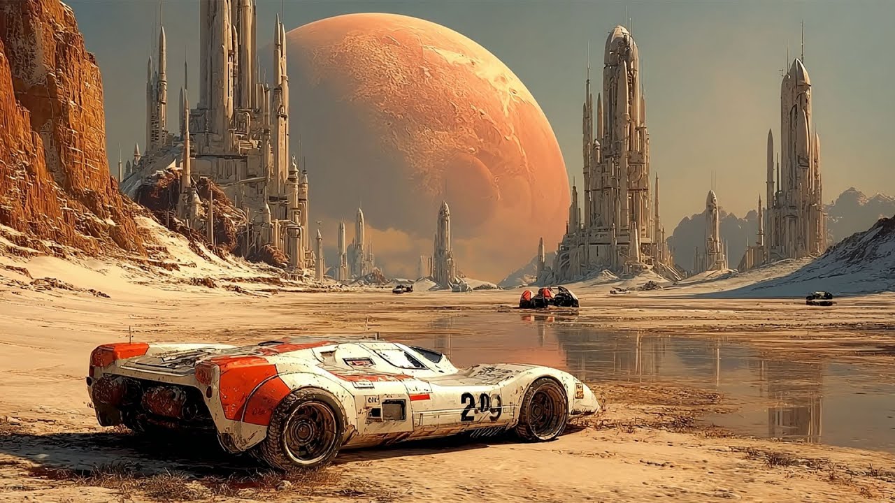 No End. Only the Road. | Sci-Fi Ambient for Calm Focus & Flow (Binaural Beats)