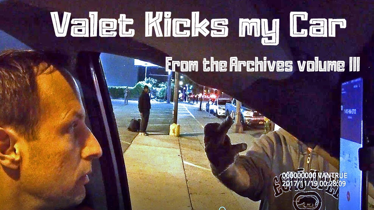 Dantanna's Beverly Hills Valet Kicked my car trying to pick up Uber passengers + Valets being bad