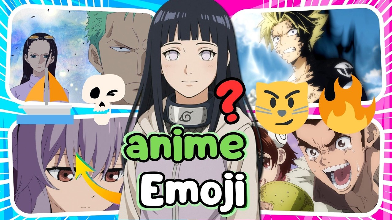 угадай аниме по эмодзи, anime quiz by Emoji