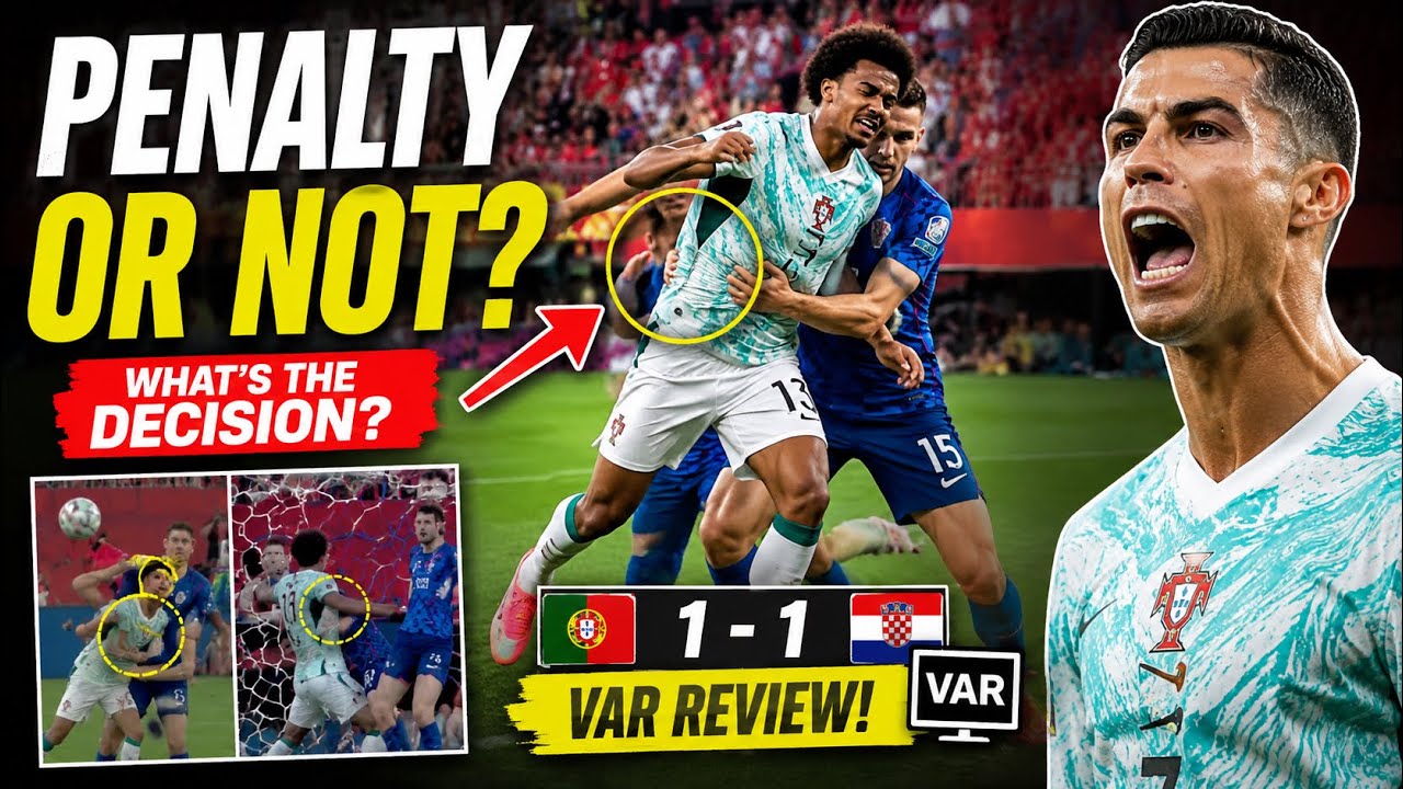 Portugal vs Croatia penalty controversy rules explained | Ronaldo goal vs Croatia World Cup 2026
