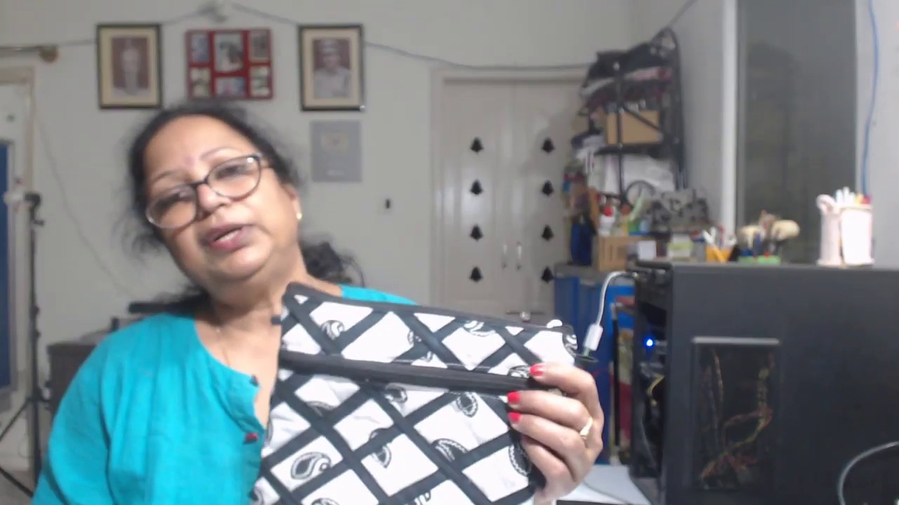 पाइपिंग से बैग का लुक बदलें  / HOW TO MAKE ORGANIZER CUM CROSS BODY BAG