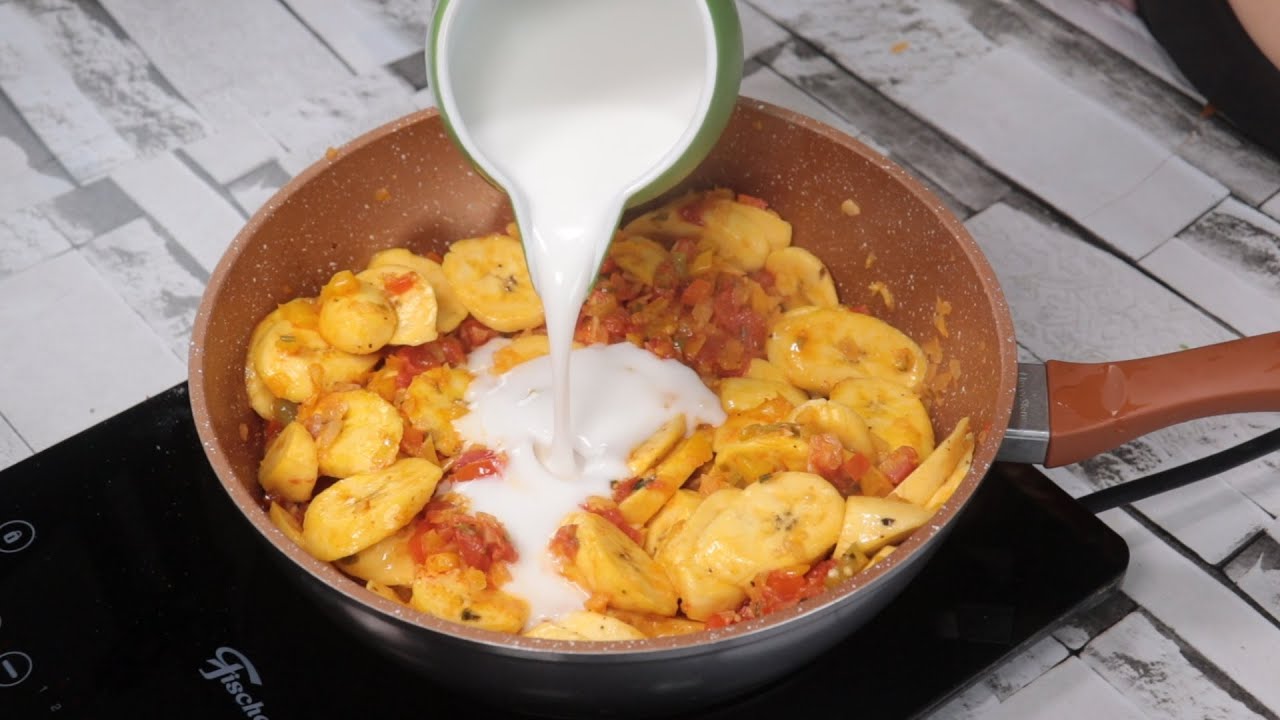 Moqueca da terra de plátano, súper fácil de preparar!!
