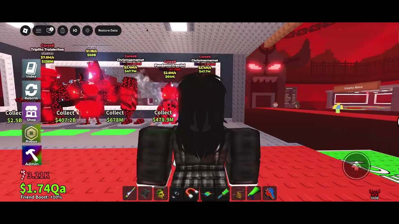 Why my luck only works on modded