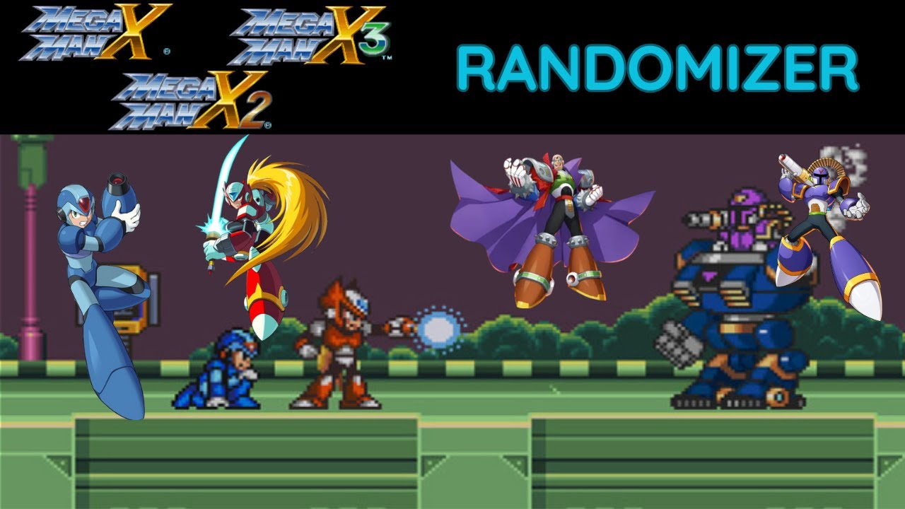 Mega Man X 1-3 Randomizer - All 3 Games Randomized Together!