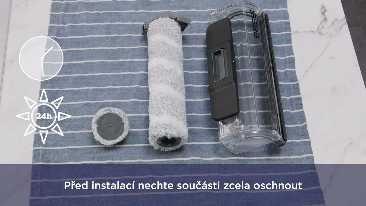 BISSELL CrossWave HydroScrub - Odstraňování Problémů Se Sáním