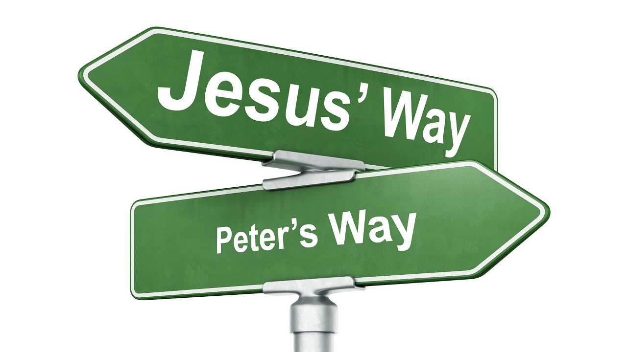 Jesus rebukes Peter (and Us) - (Mat. 