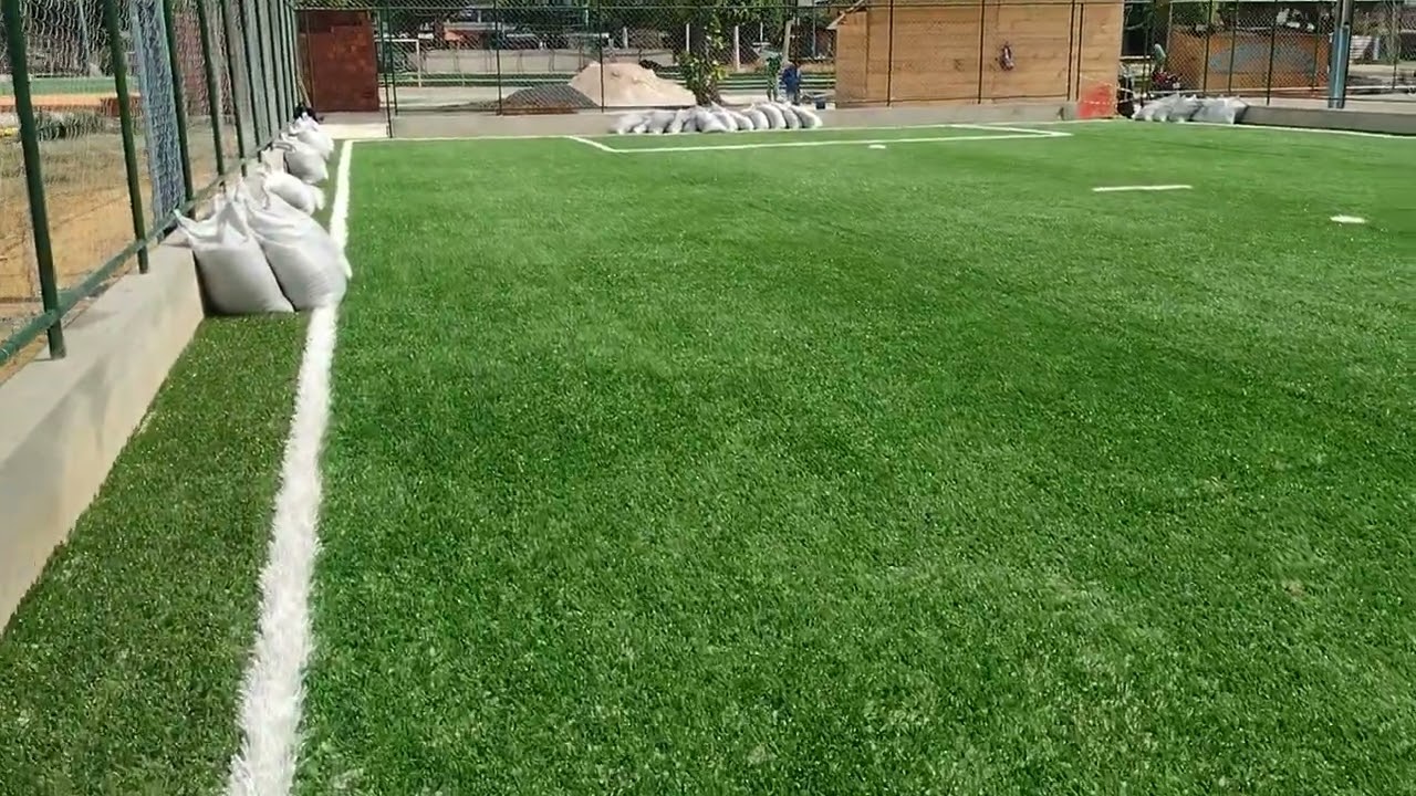 mais um campo society quase finalizado