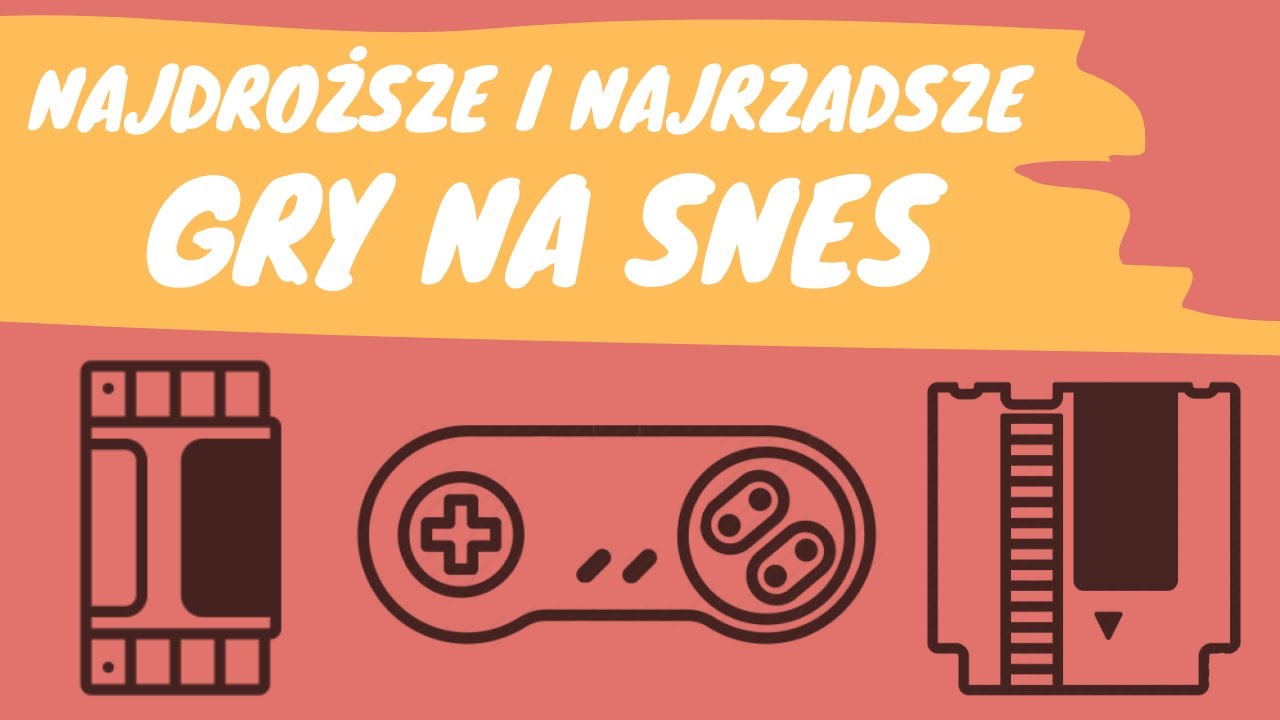 NAJRZADSZE I NAJDROŻSZE Gry na SNES Super Nintendo Entertainment System!