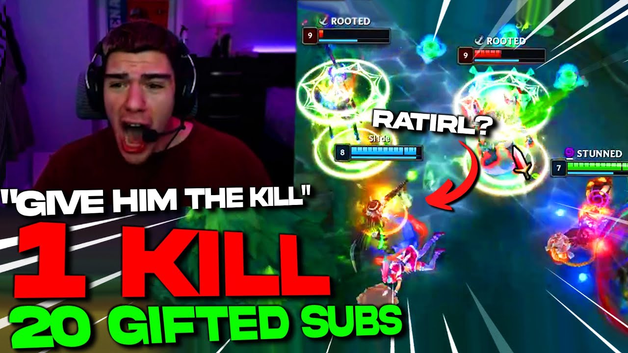 20 Subs For Every ADC Kill.. So My ADC Became RATIRL