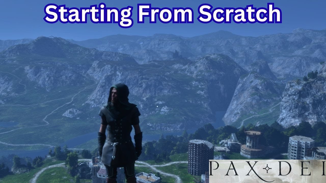 Starting out from scratch in Pax Dei - part 1