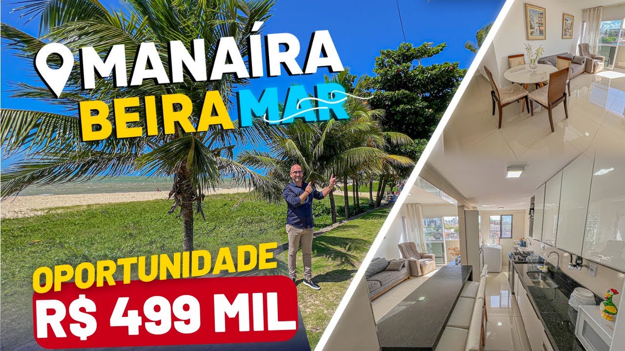 Apartamento BEIRA MAR em MANAÍRA [oportunidade R$ 499 mil] João Pessoa Paraíba
