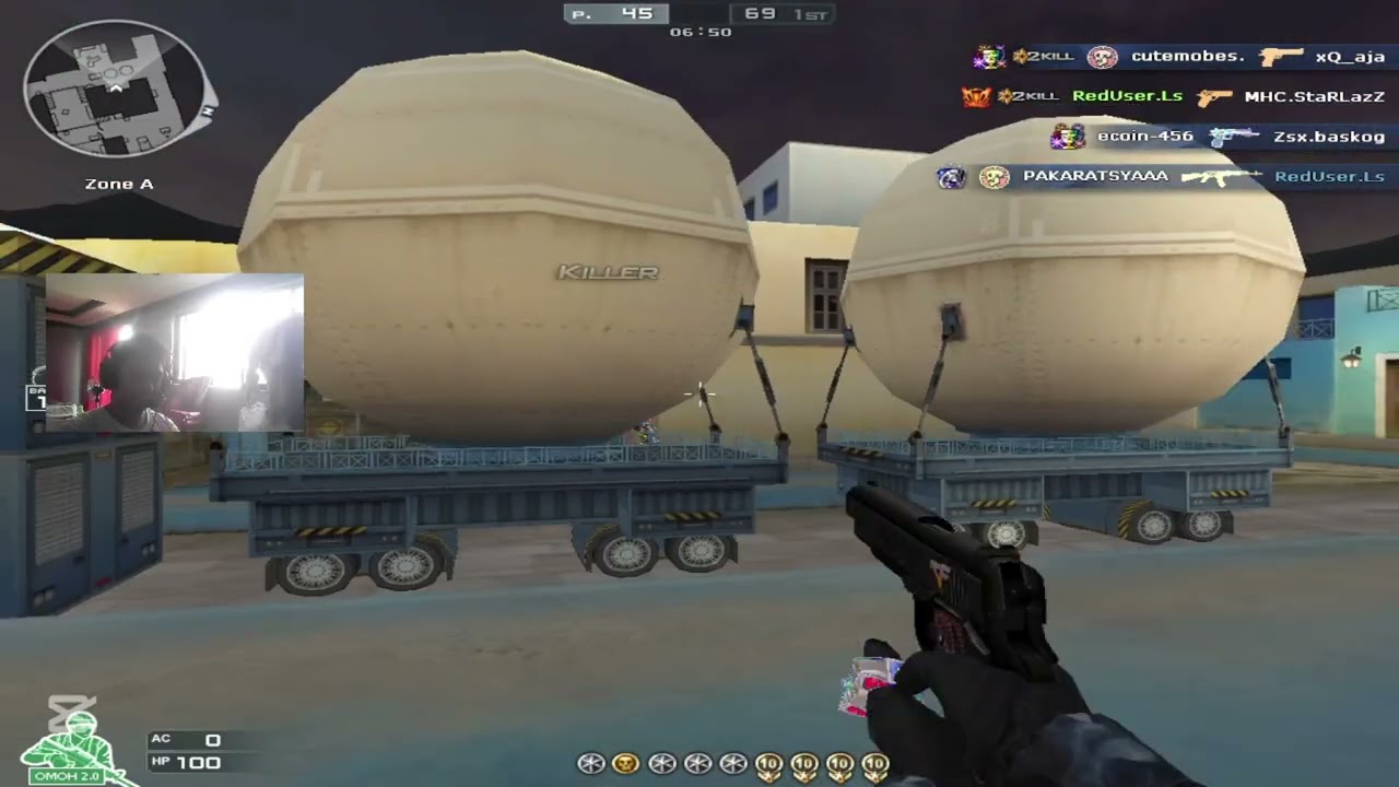 AK47 100 Kills in FFA Pure CFS gun by RedUser