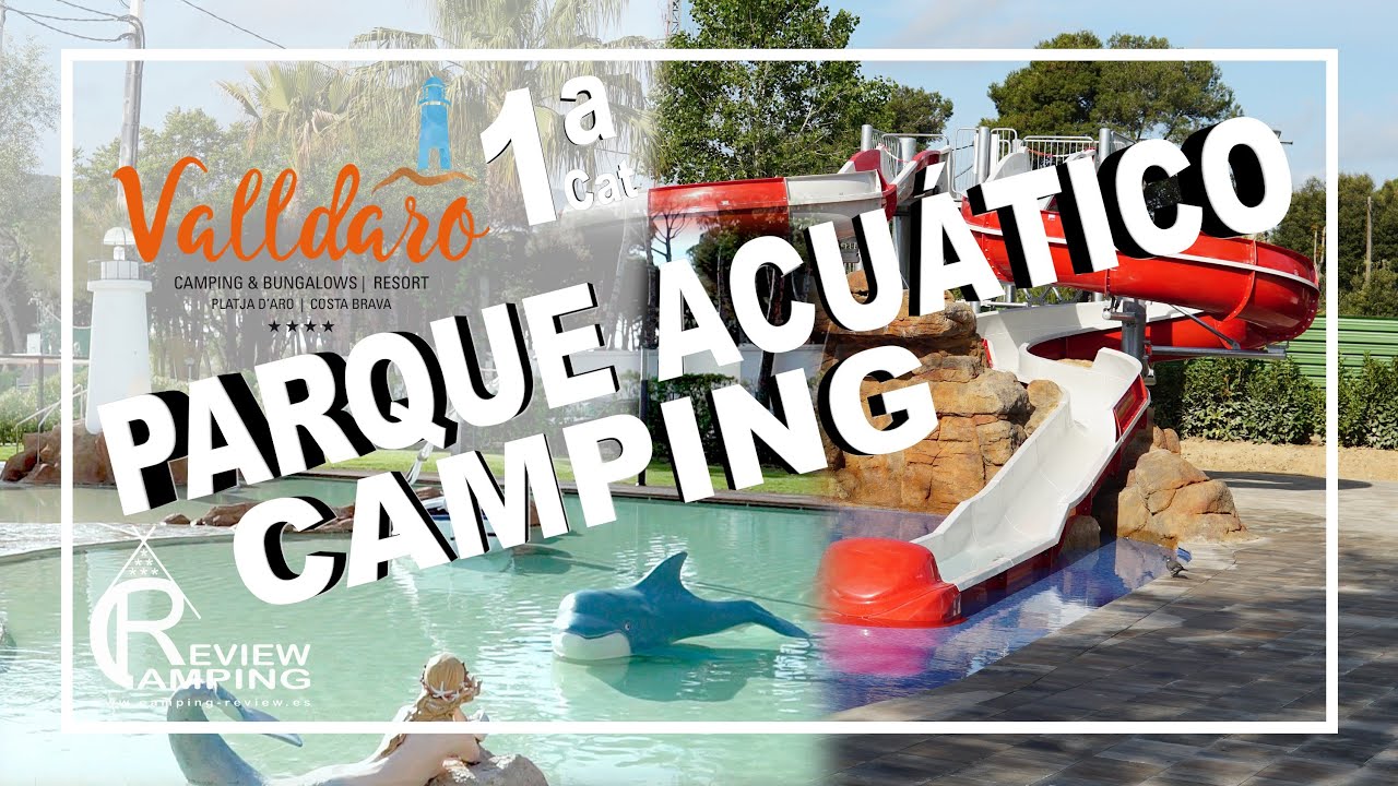 NOVEDAD!! Camping VALLDARO PARQUE ACUÁTICO Y Bungalows con 2 baños y 2 TV !!!! Playa de Aro Glamping