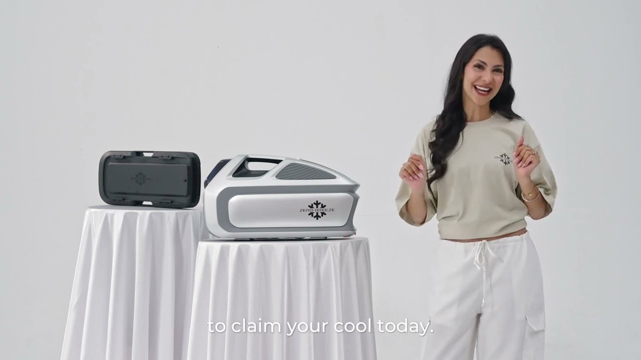 Mini But Mighty: 5280 BTU Portable AC with Battery Power | Zero Breeze Mark 3