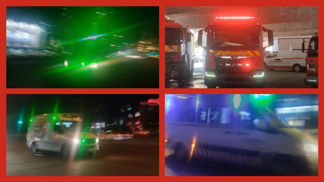 Colección de vehículos en emergencia en Uruguay #3