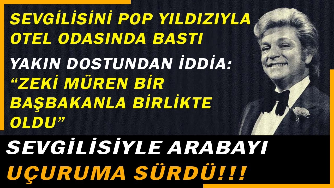 ZEKİ MÜREN: İLACIMA KEZZAP KARIŞTIRDILAR!