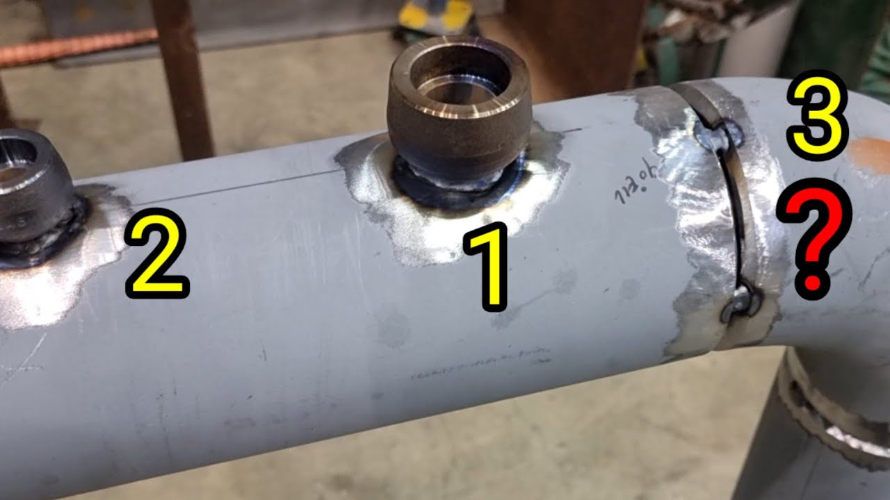 Последовательность сварки, которую ни в коем случае нельзя выполнять в этом случае