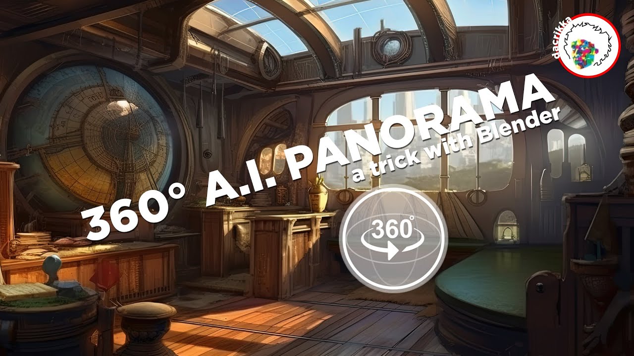 Преобразуйте 2D-изображения с помощью ИИ в равнопрямоугольные 360&deg; для создания панорам