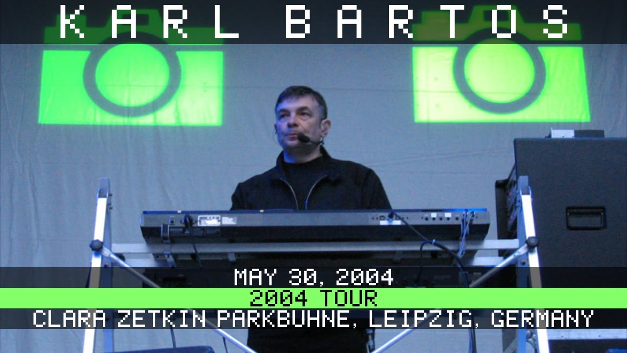 Karl Bartos Live 5/30/2004 Clara-Zetkin-Park Leipzig