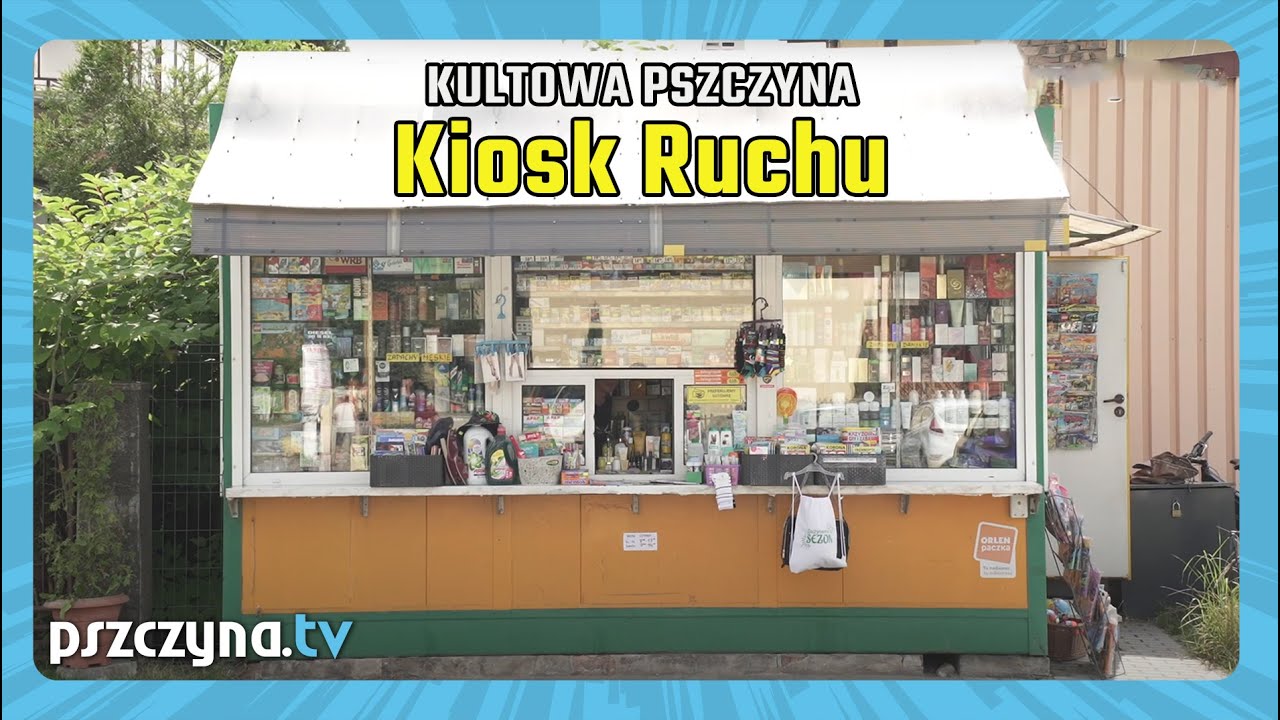 Kultowa Pszczyna: kiosk Ruchu na Poligonie