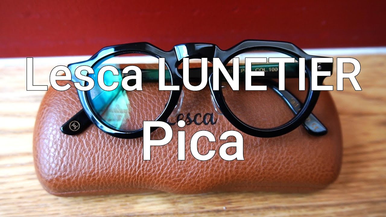 今日の愛用品「フレンチヴィンテージの美しさ。Lesca LUNETIER Pica」
