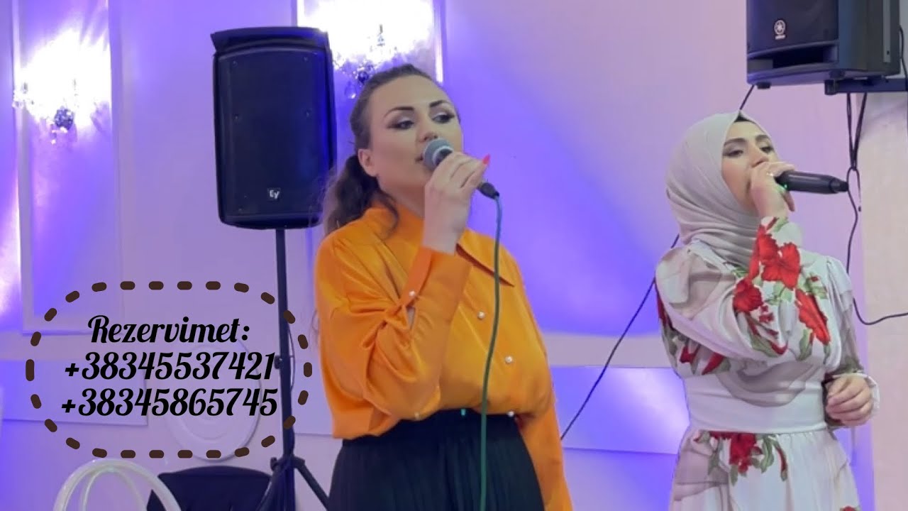 Hyrjeta & Merita - Dasma Islame (Motrat Burrniku) | Kendim LIVE vet&euml;m me defa