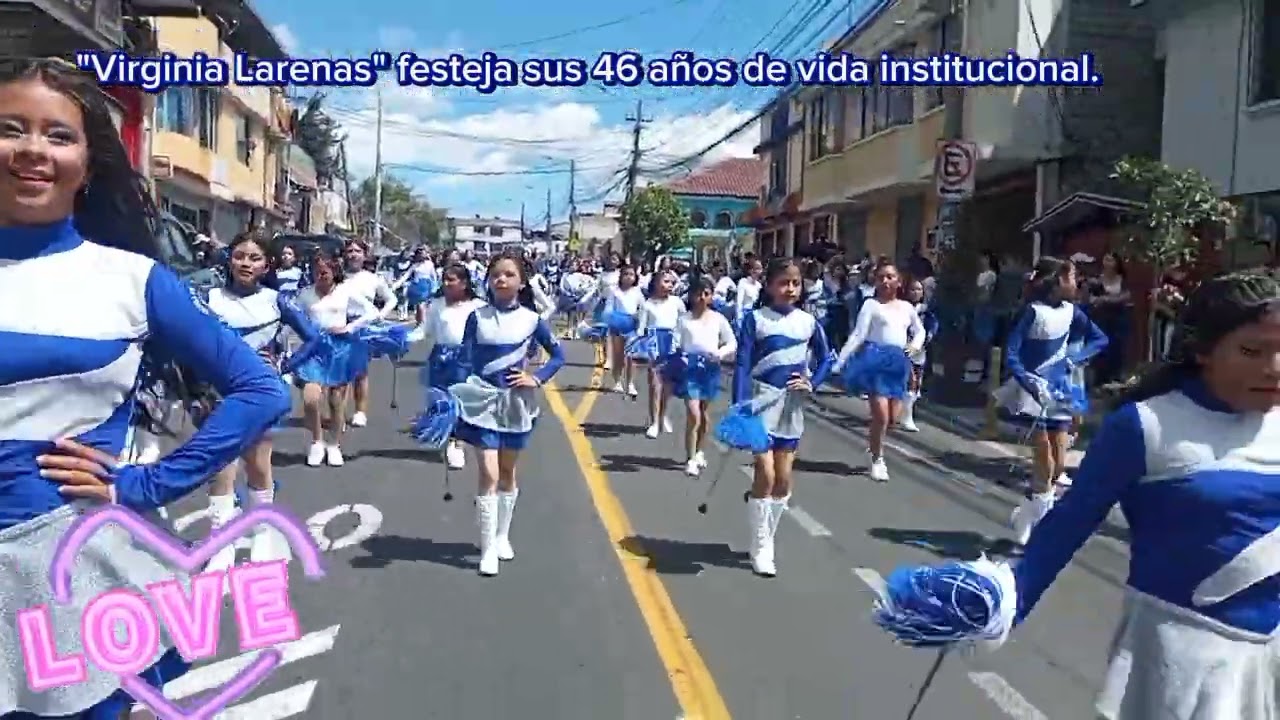 Virginia Larenas 46 años de vida institucional.