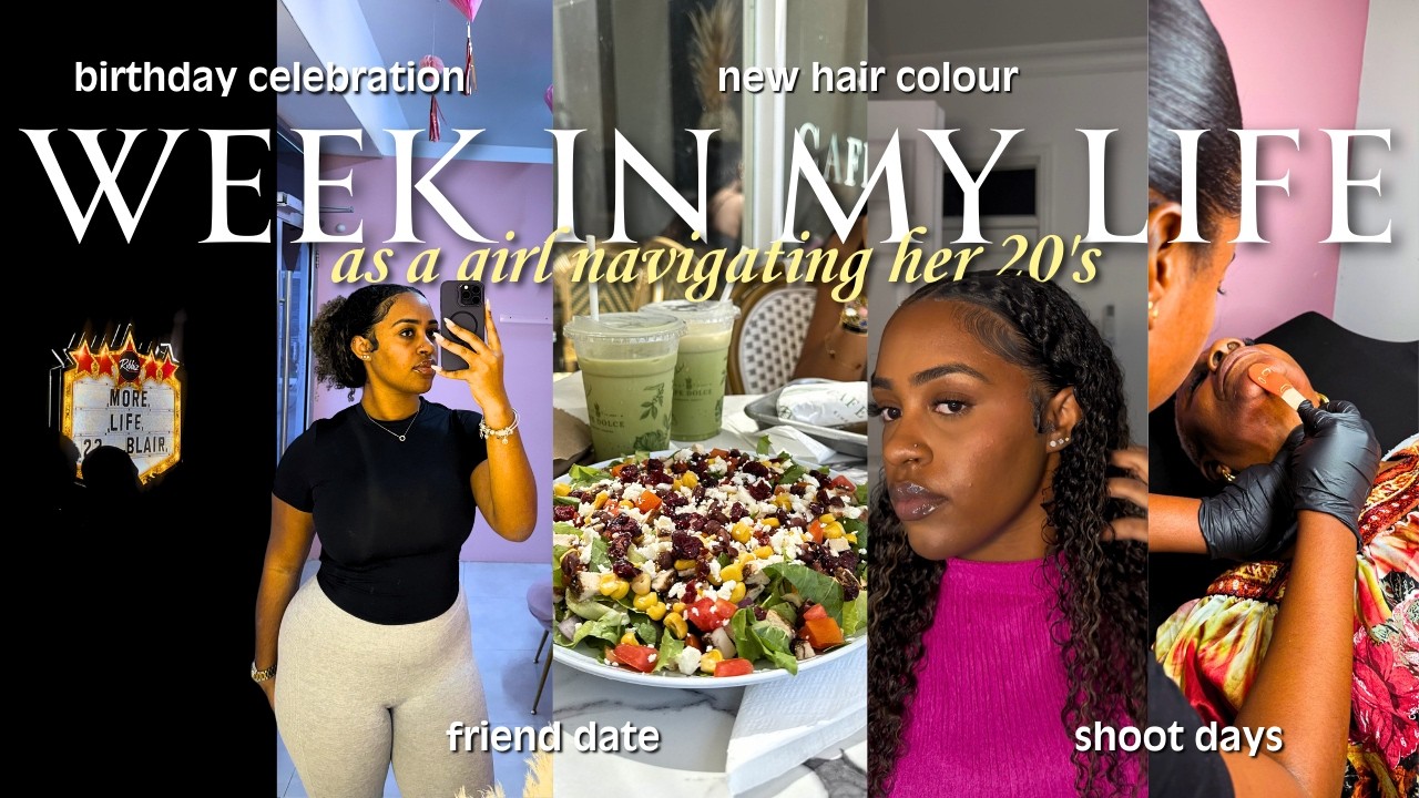 Weekly Vlog | Friend Date with my gworl + Shoot Days + Lots of Yapping + New Hair Colour, etc. ✨