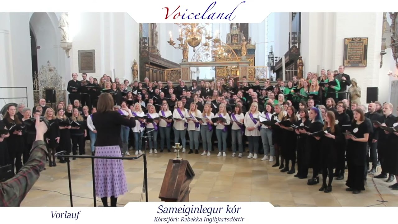 Voiceland 2022 - Sameiginlegur kór - Vorlauf