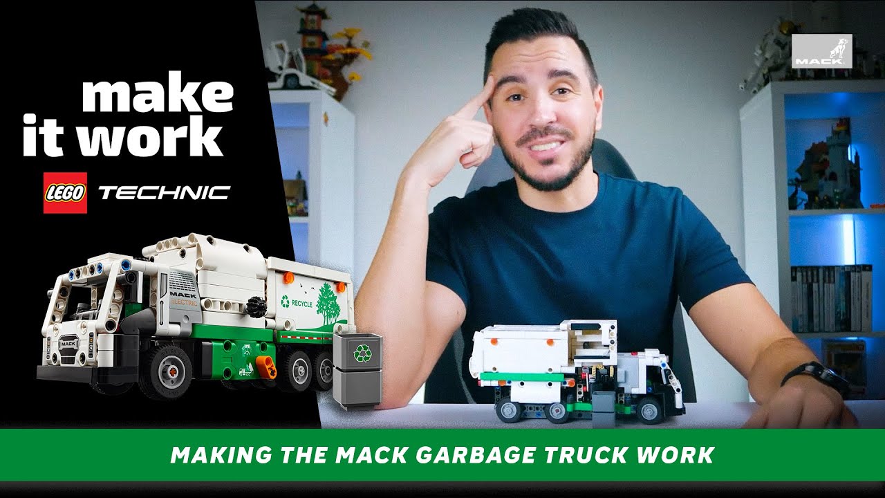 Your Imagination is the Limit! | Mack&reg; LR Electric Garbage Truck | #Creator | LEGO&reg; Technic&trade;