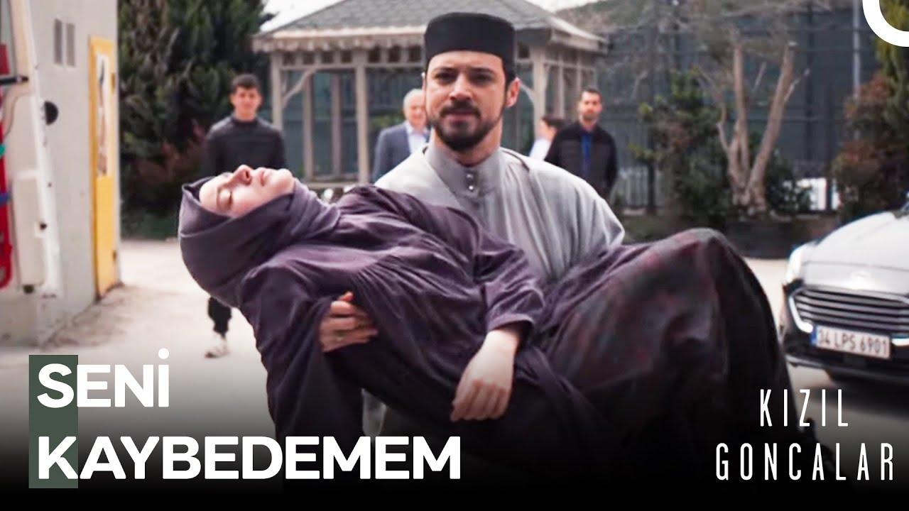Cüneyd, Zeynep'i Kollarında Hastaneye Götürdü - Kızıl Goncalar 44. Bölüm (İLK SAHNE)