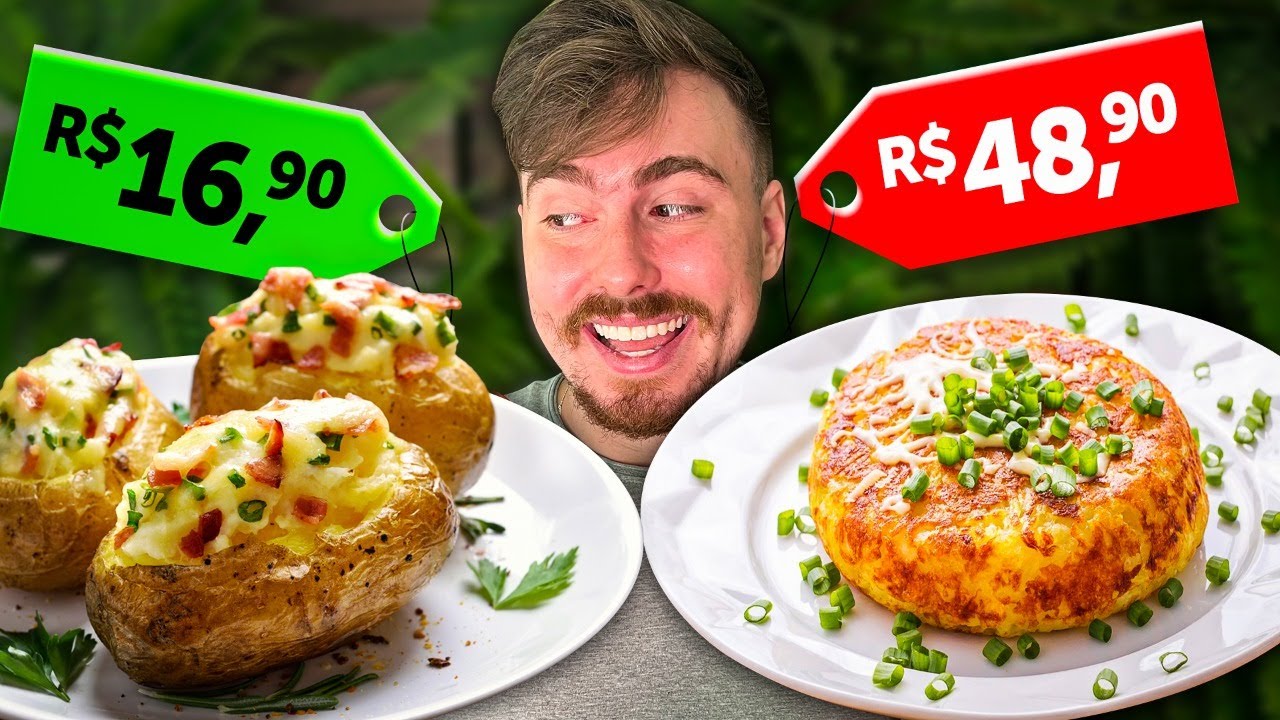 Batata recheada mais cara e mais barata do Ifood de 2022
