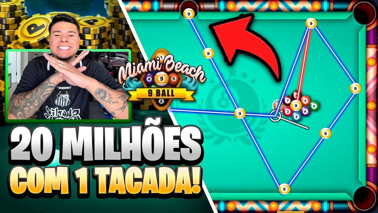 VOCÊ PODE FICAR MILIONÁRIO NO 8 BALL POOL SE ACERTAR ESSA JOGADA 🤑