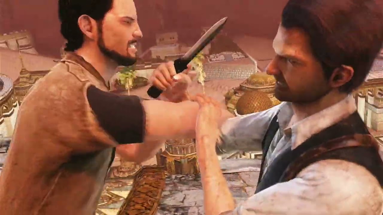 Uncharted 3: Drake's Deception: Final Boss Fight (Atoq Navarro)